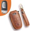 Suitable for2017 model  A4A5A6A7A8/TT Q3Q5Q7 Handmade Cowhide High-End Car Key Cover