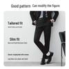 JD Jingzao Men's Slim-fit Business Anti-Wrinkle Trousers