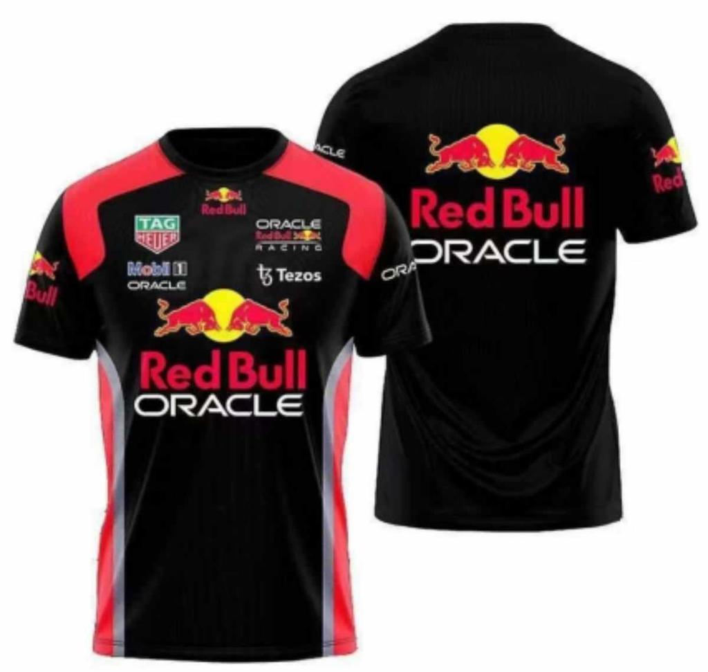 2026 Nuova tuta da moto da corsa F1 tuta da ciclismo, traspirante e ad asciugatura rapida T-shirt a maniche corte con scollo rotondo camicia da lavoro fuoristrada