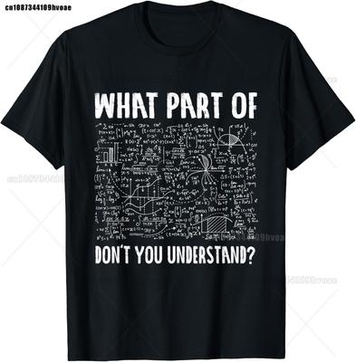 Mathematics Math University Teacher Ironic Joke Tshirt Summer Mens  Womens Comfortable Pure Cotton Tshirt