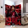 Former Associazione Calcio Milan  Ricardo Izecson dos Santos Leite blanket Soft four season home bed office travel outdoor warm  blanket L2