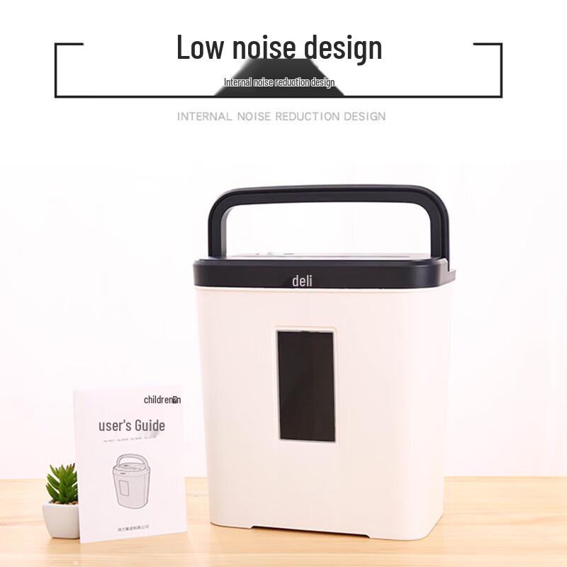 Deli 9939 Electric Cross-Cut Paper Shredder CN plug (adapter included)