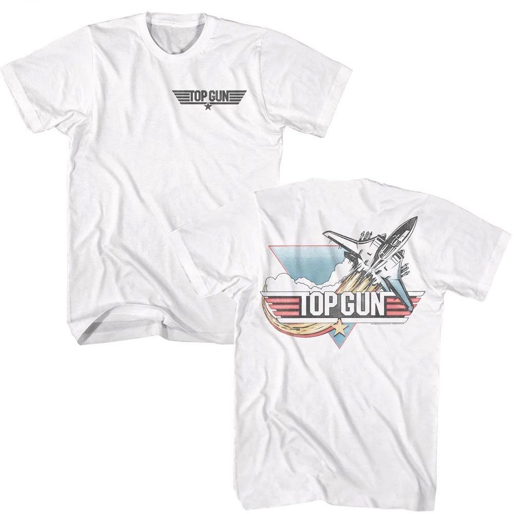 Top Gun Vintage Jet White Movie Shirt 140