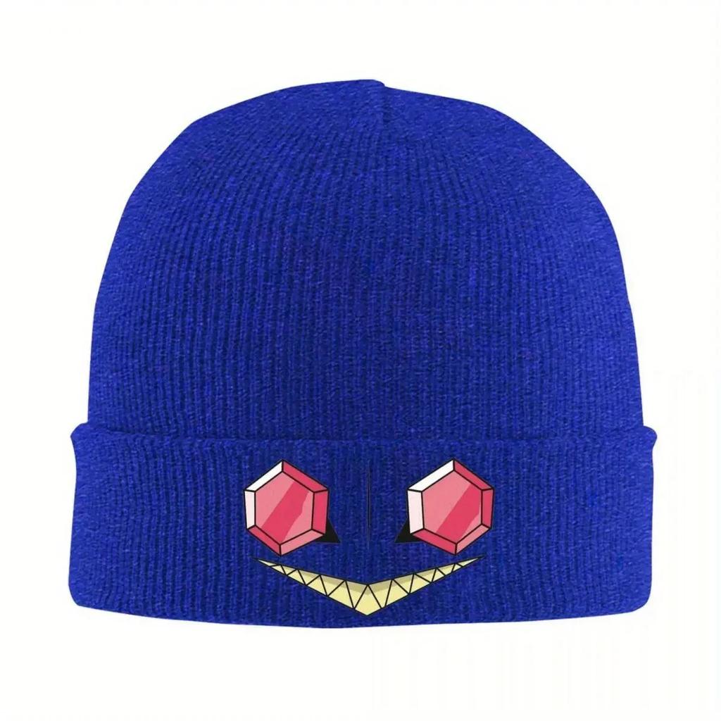 new Gengars Beanie Hats MegaSableye Face Bonnet Hats Unisex Adult Funny Gym Knit Hat Winter Custom Head Wrap Caps