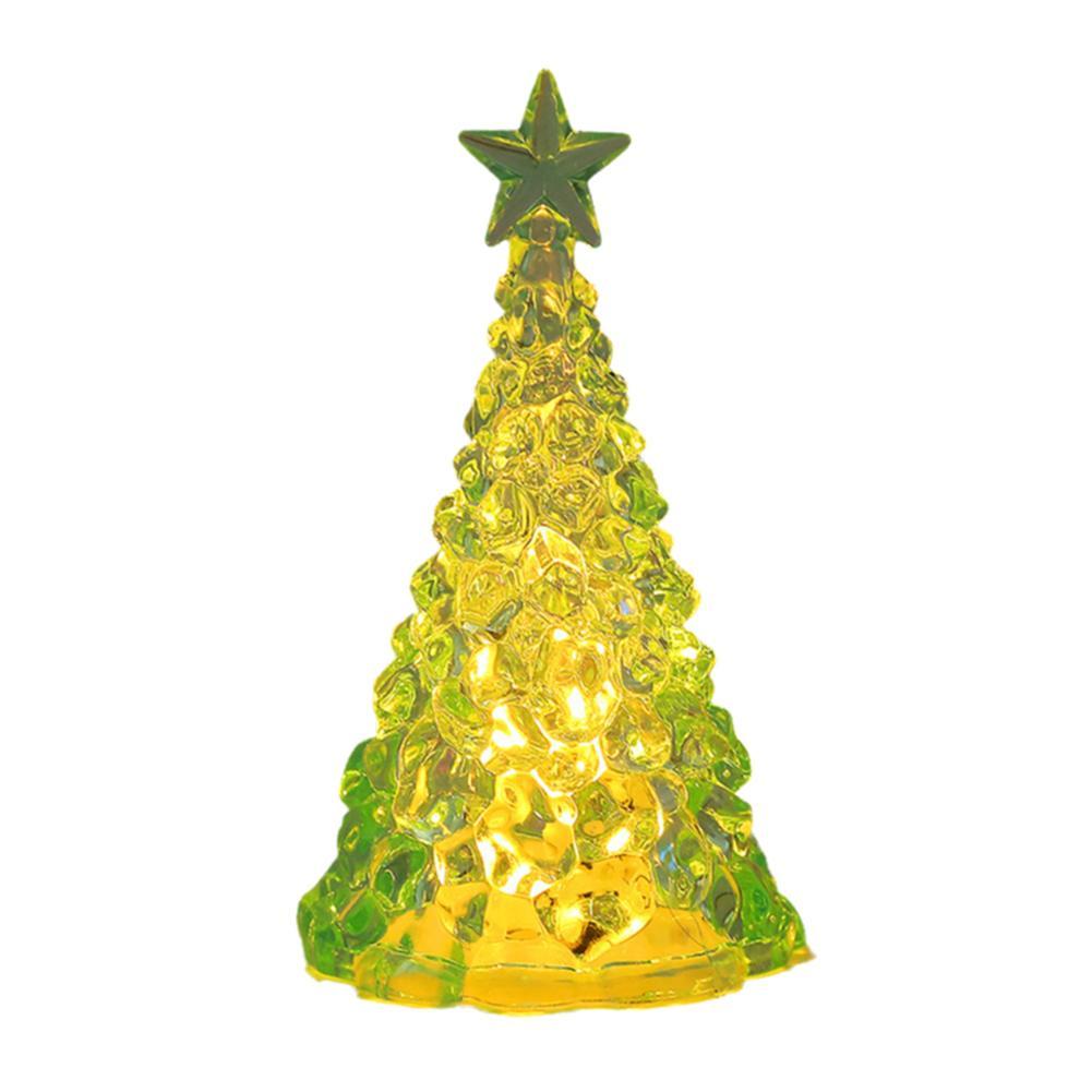 Kristall-Weihnachtsbaumbeleuchtung, warmfarbig, batteriebetrieben, Nachtlicht, Sternenhimmel, Schlafzimmer, Tischdekoration, Kerzenlicht, Geschenk