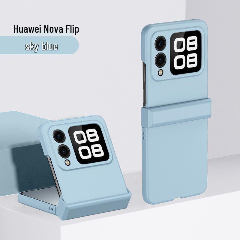 Huawei Nova Flip: Foldable, Skin-Feel, Three-Section Full-Coverage, Drop-Proof Protective Case
