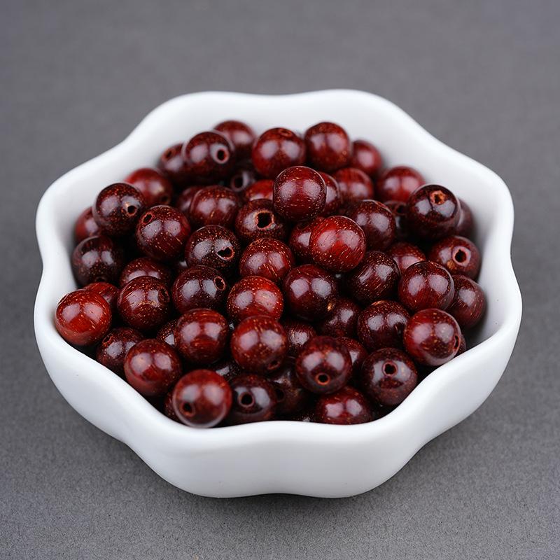 Goldseide Naturgrünes Sandelholzperlen für DIY-Schmuck und buddhistische Accessoires