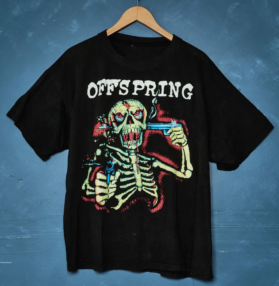 The Offspring Band Gift For Friends Black T-Shirt Unisex Unisex T-Shirt L