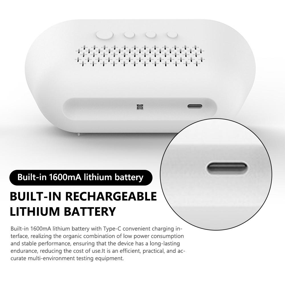 3in1 Comprehensive Ambient Temperature Humidity Noise Tester Digital Display Decibel Test Meter