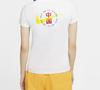 Nike T Shirts Women's White Crew Neck Moderate Other CZ3580-100