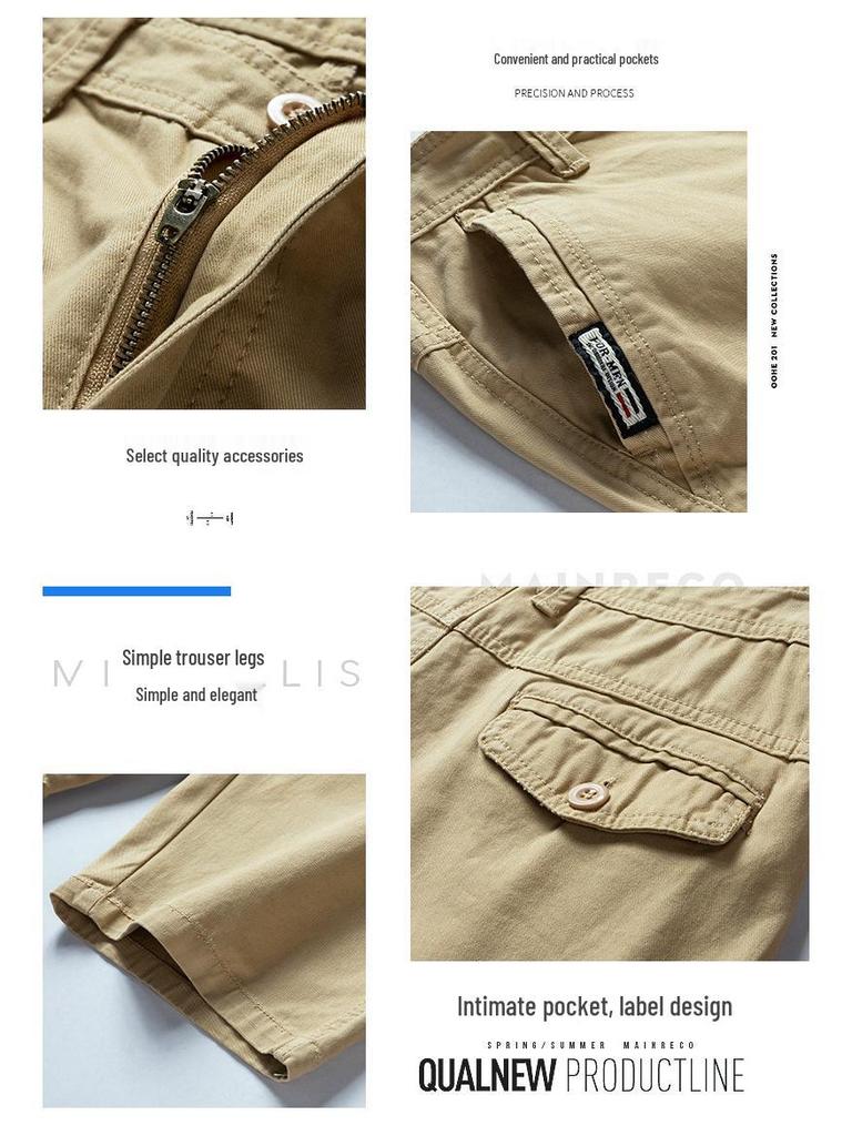 Men's Summer Casual Loose Cargo Shorts