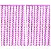 Bachelorette Party Decoration,2 Pack Purple Fringe foil Curtains 3.3 x 6.6 ft