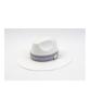 Yunibeosyeolkemiseuteuli Blue Mono Line Summer Long White Fedora