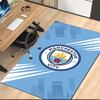 Manchester City Printed Carpet, for Office Chair Living Room Bedroom Kitchen Room Decor Gifts.