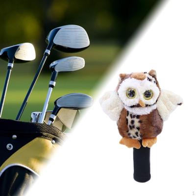 Golf Wood Driver Headcover Club Head Cover Novelty Animal Shaped Guard Transport Protection Golfer