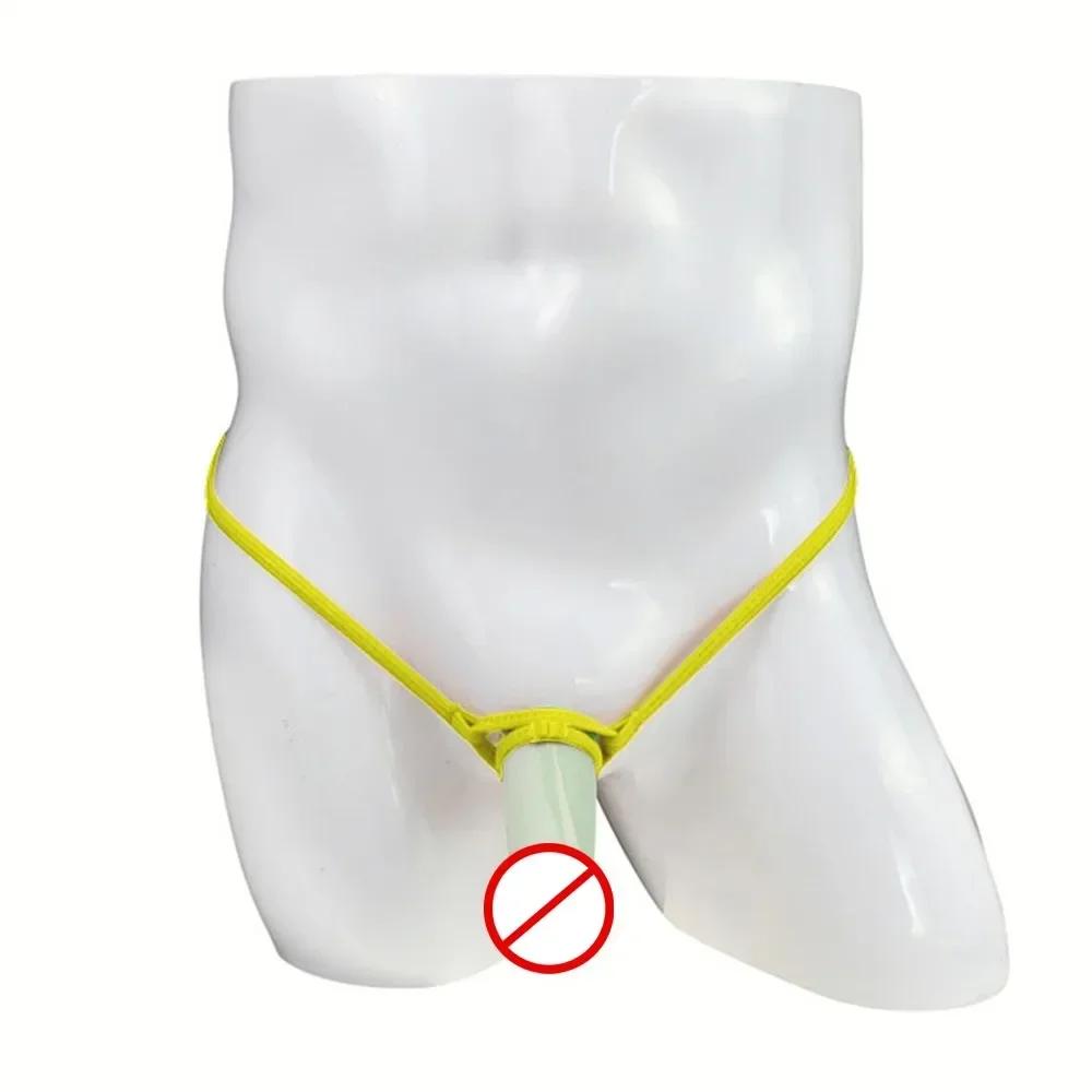 Panties Men Briefs All Seasons Male Penis Sleev Pouch T-back Thong Underpants Bikini Breathable G-string Hollow