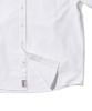AECA Aeca Chambray Oxford Half Shirt-White