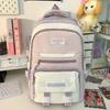 School bag Children's elementary school students Girls Junior high school students High school two-piece set Backpack