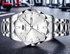 Men's Luminous Double Calendar Quartz Watch with Steel Strap – Hot-Selling