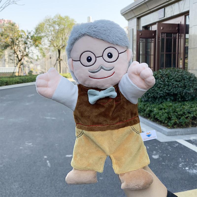 Plush Family Storytelling Hand Puppet Toy With Soft Material For Doll Children