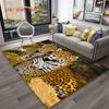 Beast Leopard Cheetah Cartoon Animal Carpet Rug for Home Living Room Bedroom Sofa Doormat Decor,kids Area Rug Non-slip Floor Mat