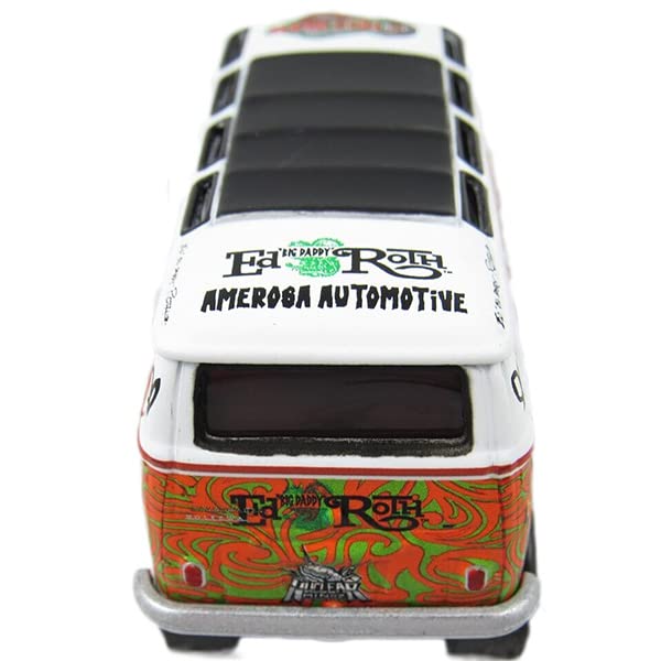 Johnny Lightning 164 Rat Fink 1965 VW Samba Bus Zinger - SUPERCON Exclusive - Rat Fink Miniature Car