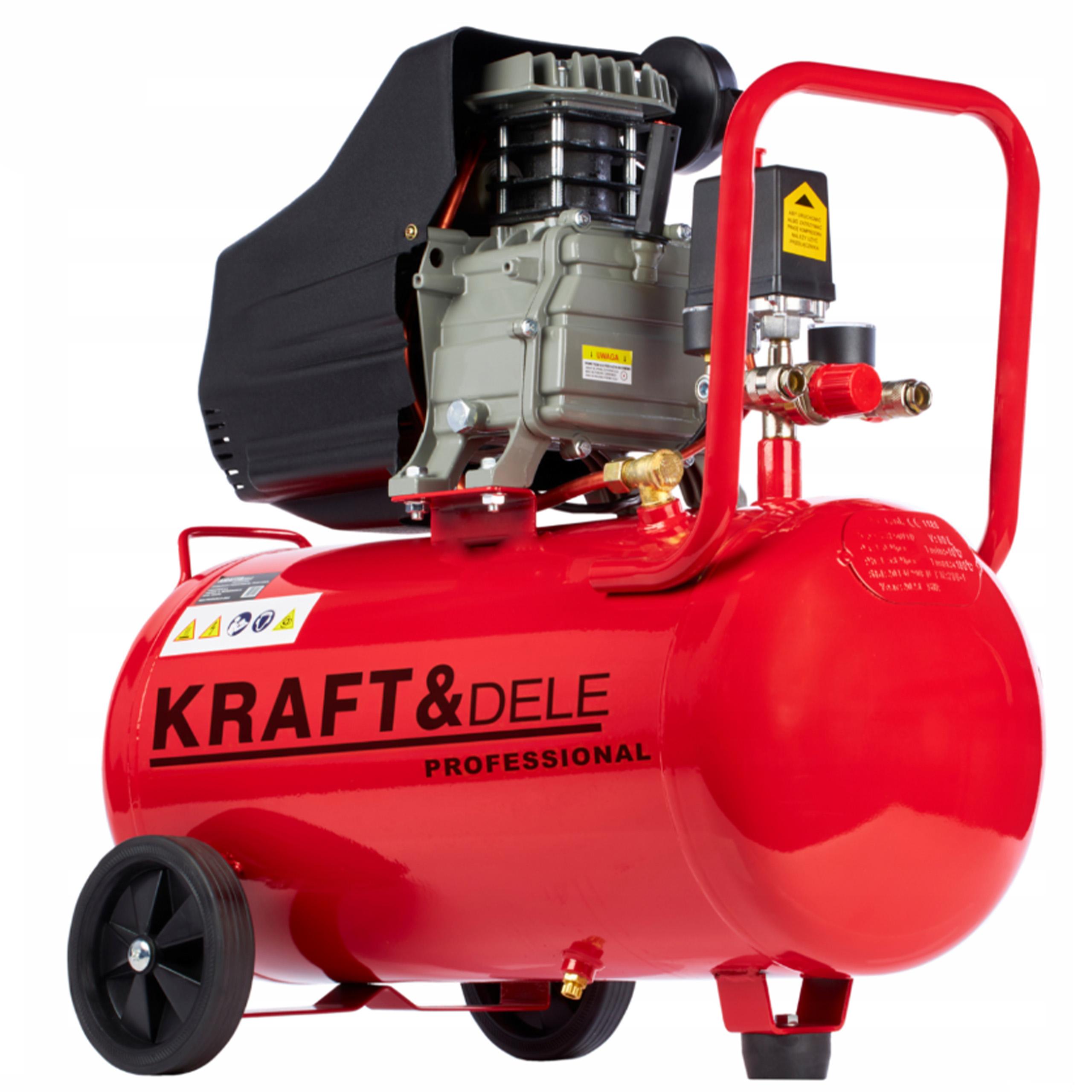 Compresseur d'huile Compresseur d'air 50L 9 Bar Pompe à piston Professionnel