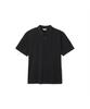NOTIG Cotton Blend Aerocool Pique T-Shirt Black_Oks2T1Ts103K1