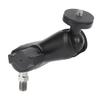 Motorcycle Bike Handlebar Camera Holder 360 Degrees  Rearview Mirror Mount Bracket With1 4in Stand