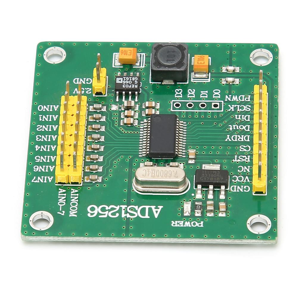 Analog to Digital Conversion Module 24‑Bit 8‑Channel ADC Signal Acquisition Board ADS1256