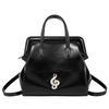 New niche high-end cowhide backpack women's small bag fashion commuter backpack leather handbag