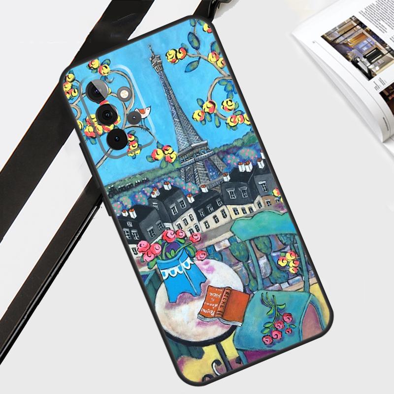Eiffel Tower Paris Case For Samsung Galaxy A55 A35 A15 A56 A36 A26 A16 A06 A54 A34 A14 A12 A22 A32 A52 A13 A53