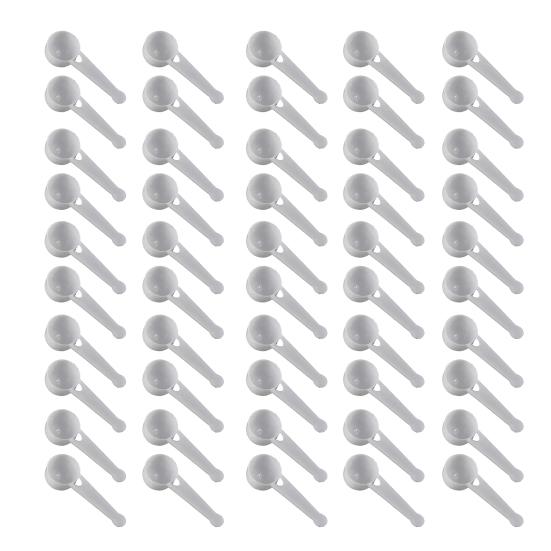 Precision Measuring Spoons Set Stackable Plastic Scoops for Coffee Pet Food Baking Spices Multi-Size Dry Ingredient Measuring Tools