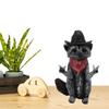 Raccoon Figurine Funny Lifelike Decorative Resin Wild Animal Statue Ornament For Desk Bookshelf Mantelpiece