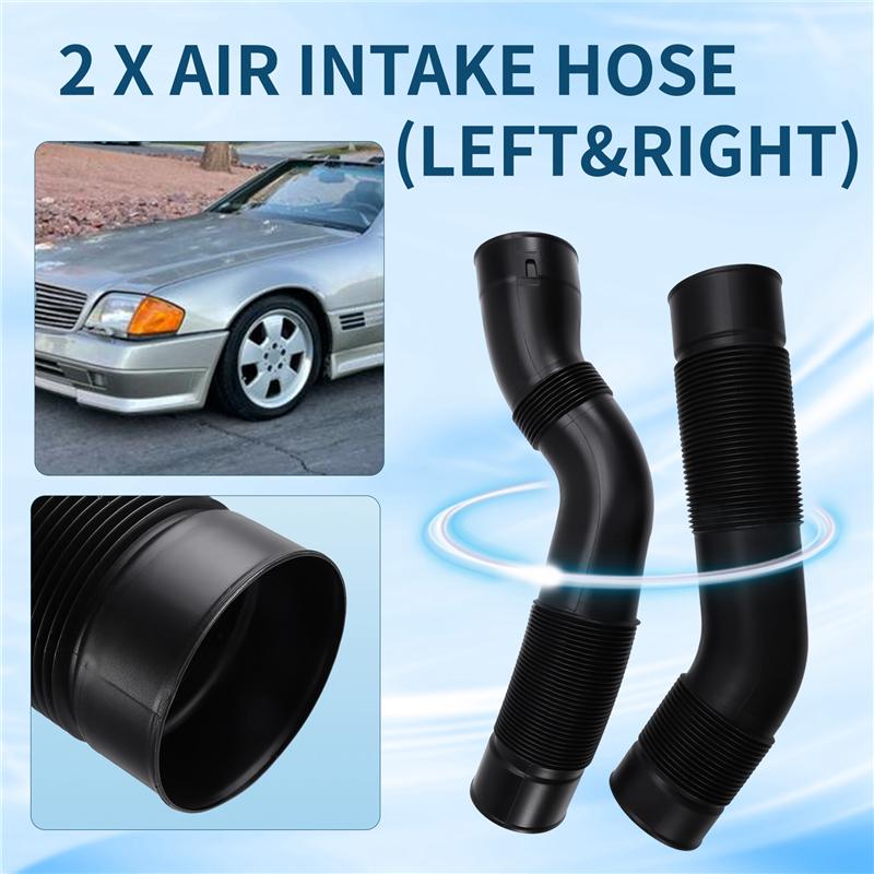 Precise For MERCEDES BENZ SL500 500SL M119 Car Air Intake Tube Pipe Left Right A1190940082, A1190940182