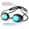 Professionelle Schwimmbrille Antibeschlag UV-Schutz Verstellbare Schwimmbrille Herren Damen Wasserdichte Silikonbrille Brillen