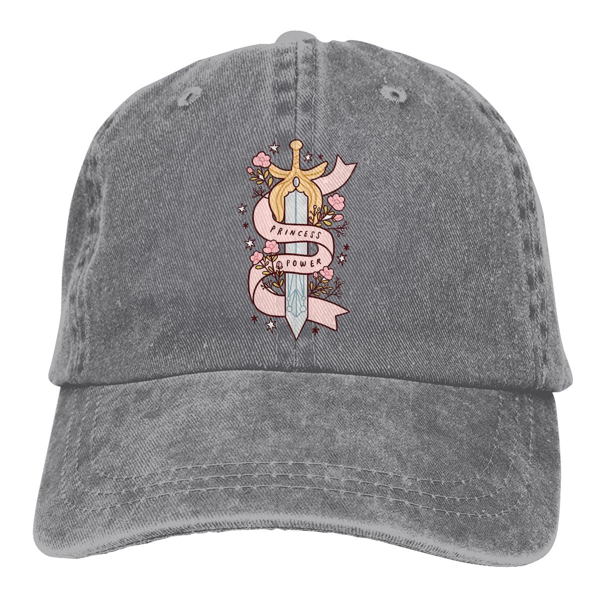 

Adjustable Solid Color Baseball Cap Princess Power Washed Cotton She Ra Princess of Power SheRa Sports Women Hat One Size