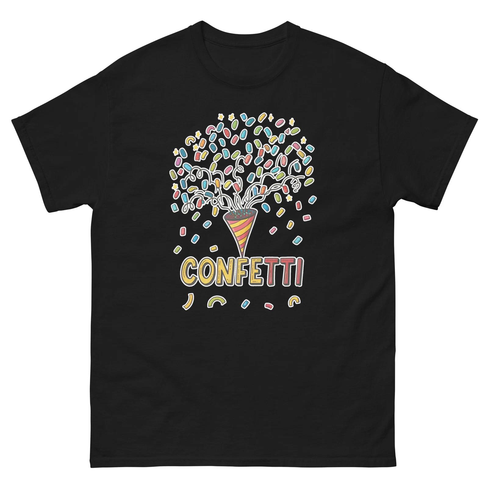 Confetti Colouful Nightclub Bar Nightlife Party T-Shirt 2XL