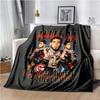 Anuel AA Rapper Hip Hop Singer Blanket Sofa Office Hiking Picnic Super Soft Quilt Fashion Flannel Throws Blanket Birthday Gift