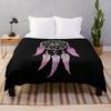 Colorful Dreamcatcher Bohemian Super Soft Fleece Throw Blanket Lightweight All Season Warm King Queen Size Blanket Lightweight