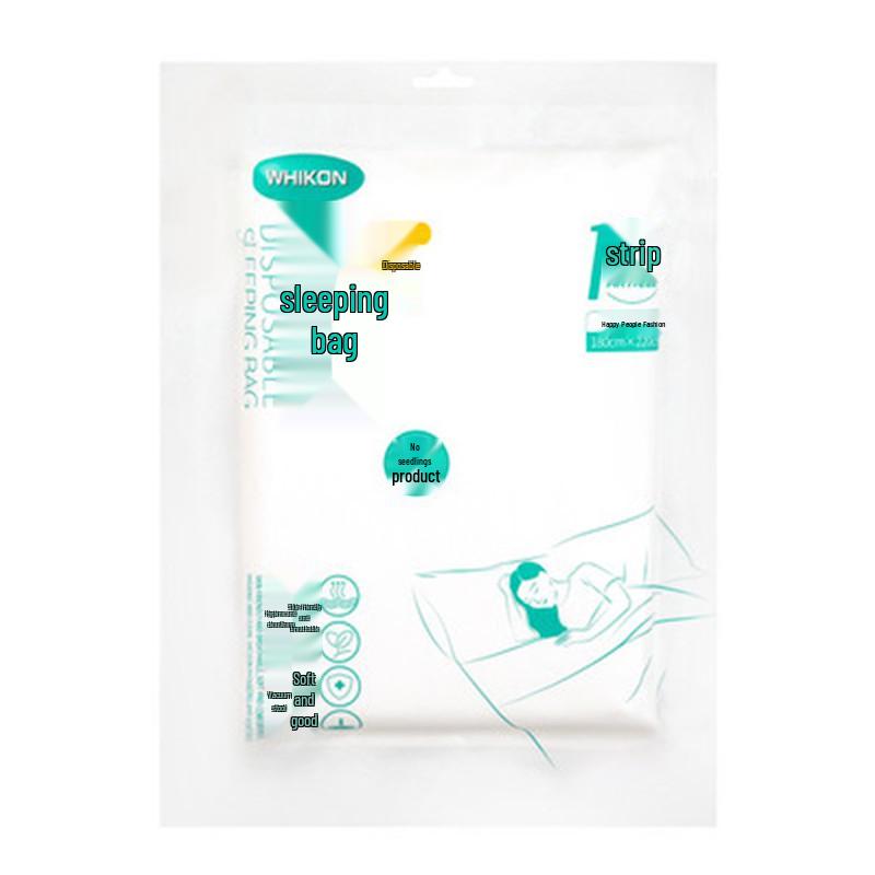 WHIKON Huikang Disposable Vacuum-Packed Towel, Bed Sheet, Duvet Cover, Pillowcase & Toilet Seat Cover Set