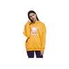 Adidas Neo X Gudetama Print Hoodie Sweatshirt Women Tops Yellow GU8167