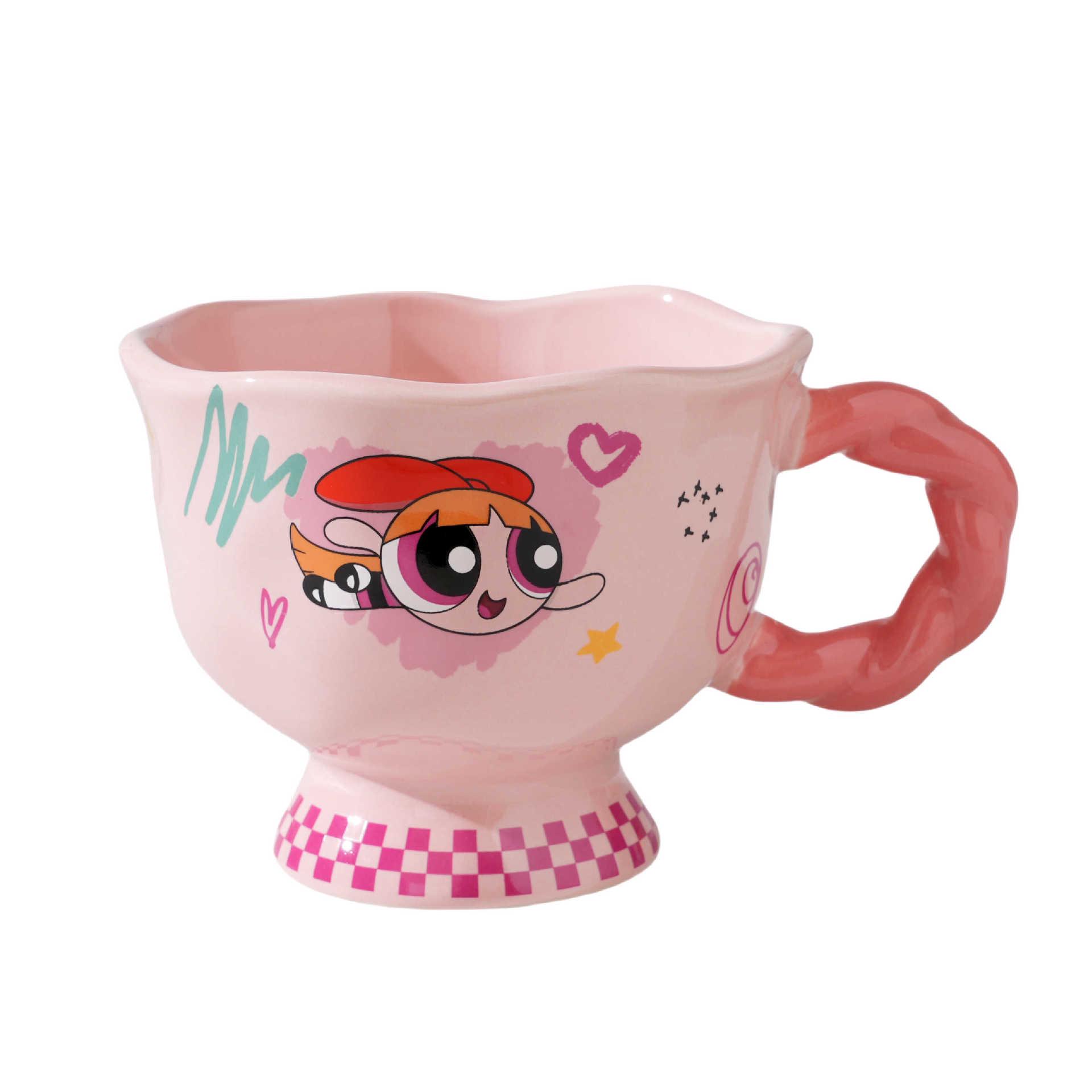 Официальная керамическая кружка Powerpuff Girls для кофе или воды 360ML
