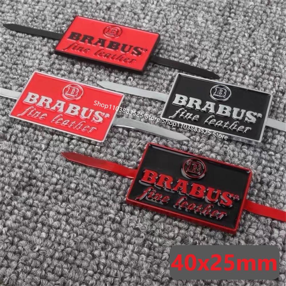 Metal 40x25mm Car Emblem Seat Badge Nameplate Label for Smart W204 G W205 W254 GLC W176 GLS CLA G63 G65 W463 G500 G350