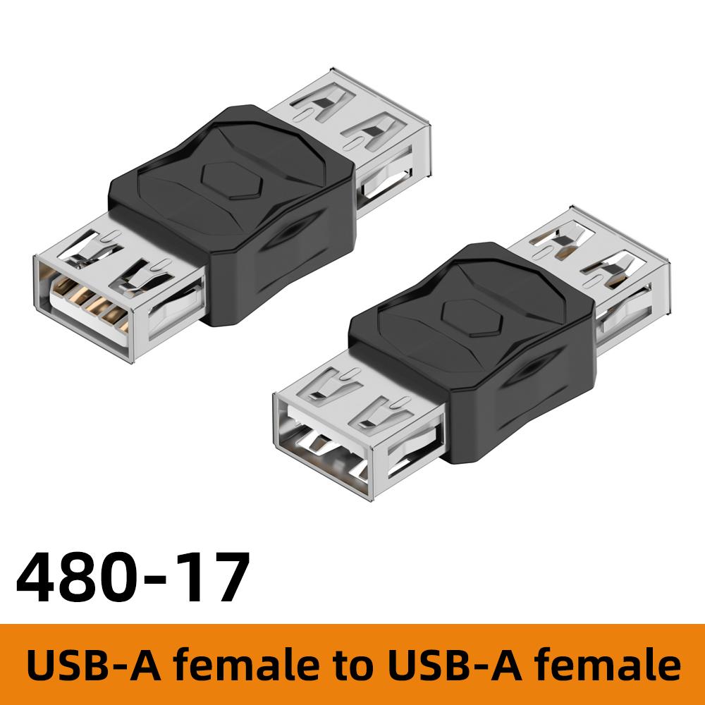 

2pcs USB to Micro USB Mini USB Adapter Converter Usb Male to Female Converter 480Mbps Adaptable to various USB series converters 2 PC