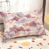 Pink Clouds Pattern Pillowcase Suitable For Sofa Bedroom Car Pillow Cover Cushion Rectangular Back Cushion