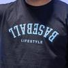 2025 Summer Boys Kids Baseball Printed Cotton T-Shirt Breathable Loose Sweat Absorbing Backstop Youth T-Shirt Fashion Top