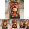 Labubu Pumpkin Series Mini Plush Toy With Pp Cotton Filling For Collectors