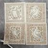 Bird Embroidery Craft Set For Adults Kids Detailed Pattern Guide Cloth Materials Art Project