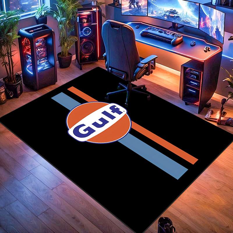McLaren Gulf Heritage Carpet Suitable for All Seasons Home Decor Room Doormat Protective Pad